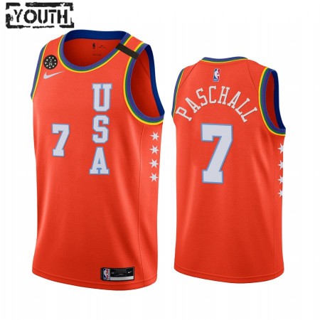 Dres NBA Golden State Warriors Eric Paschall 7 Nike 2020 Rising Star Swingman - Dječji